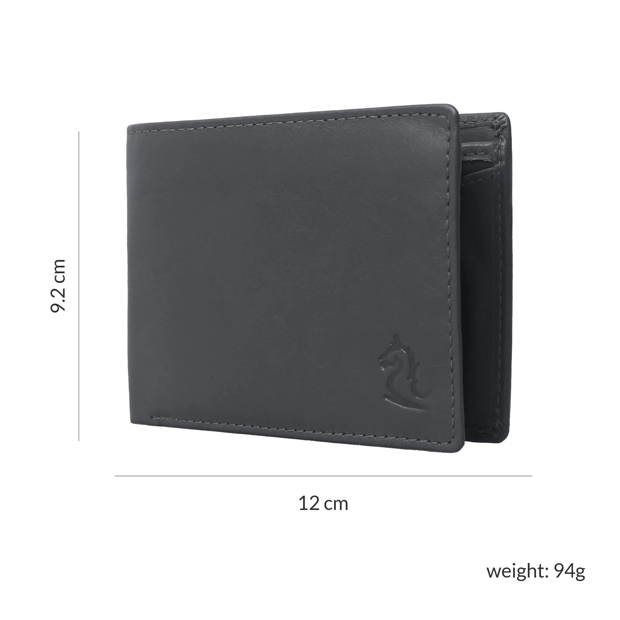 10012 Black Bifold Wallet