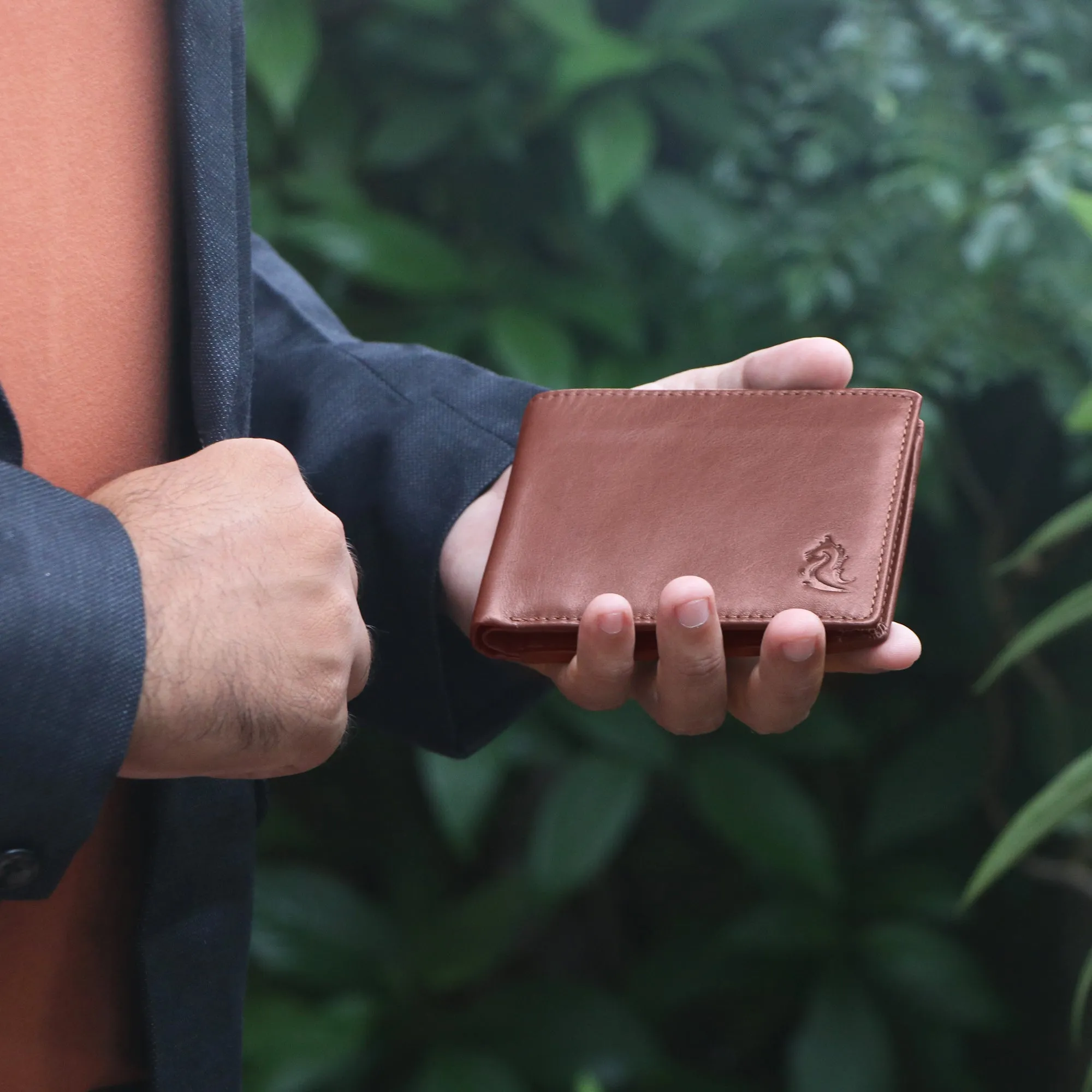 10012 Black Bifold Wallet