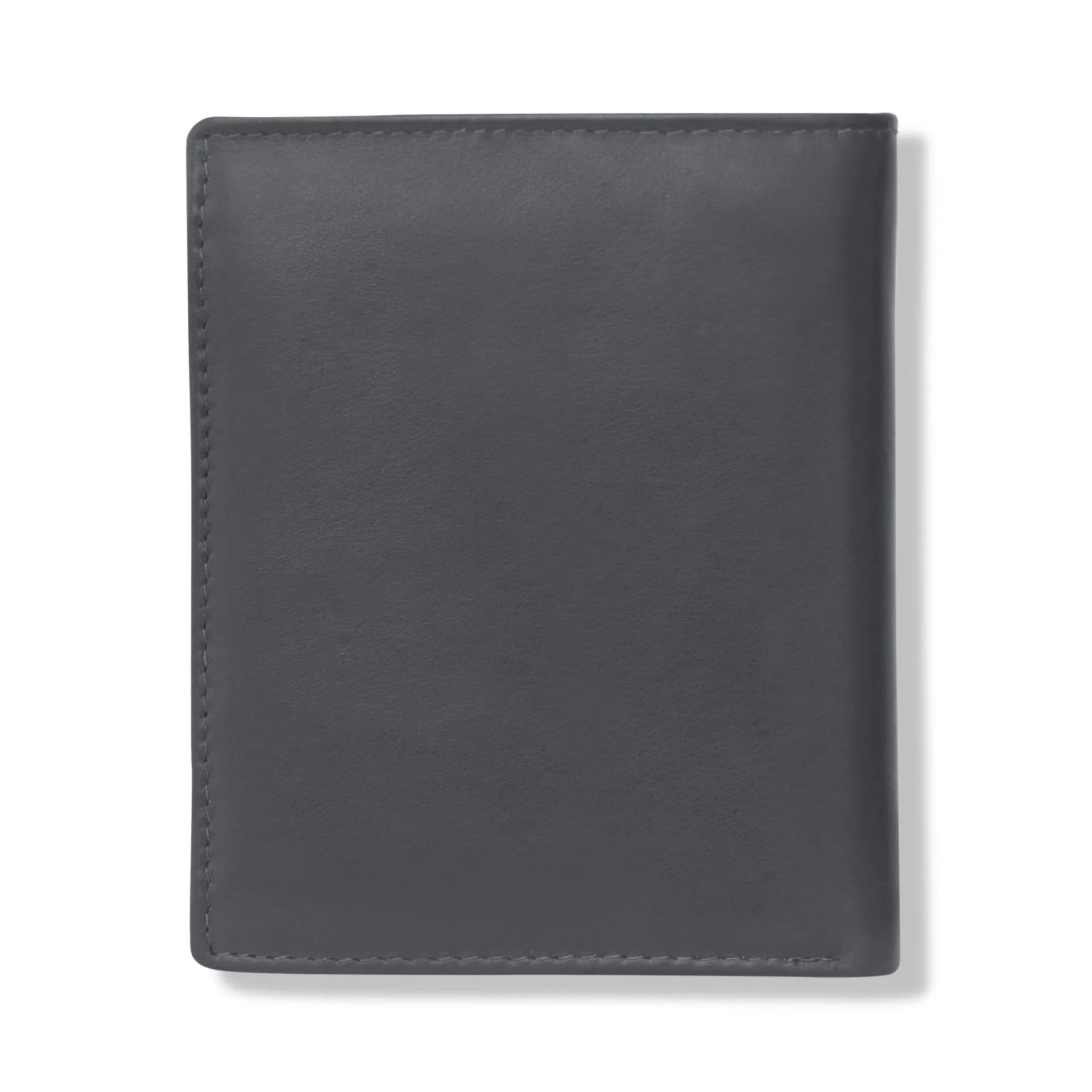 10027 Brown Vertical Bifold Wallet