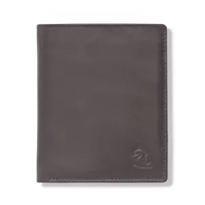 10027 Brown Vertical Bifold Wallet