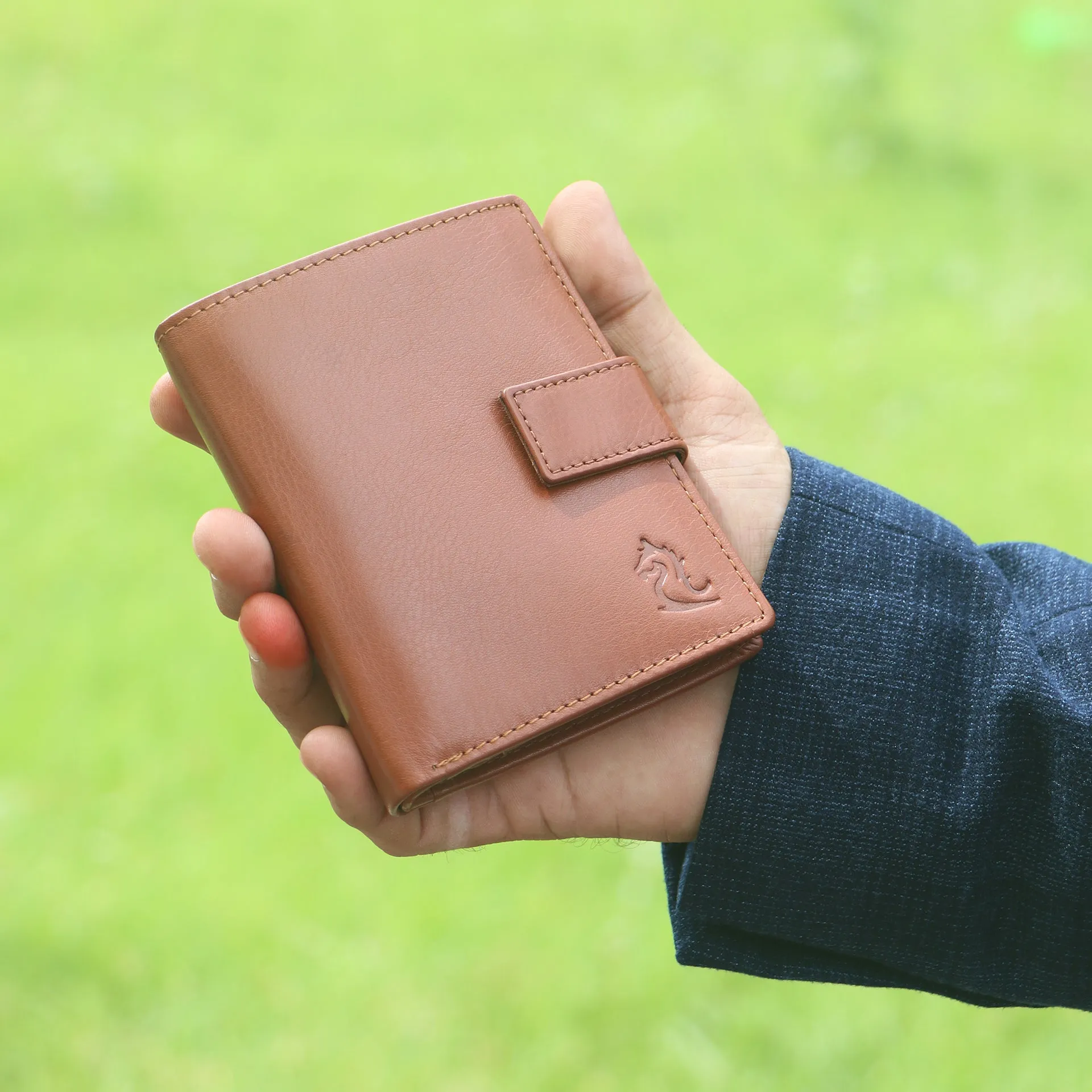 10029 Cognac Leather Wallet