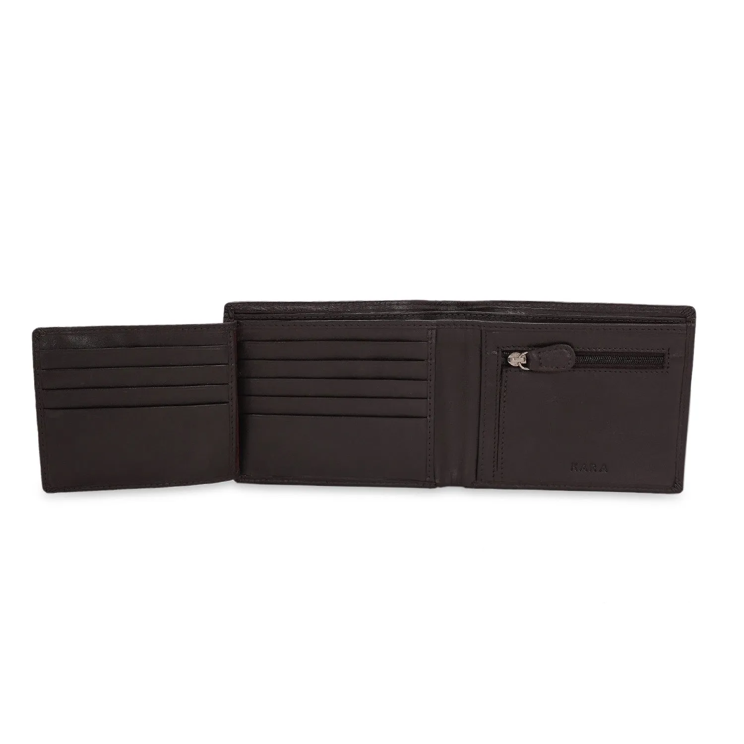 10093 Tan Leather Bifold Wallet