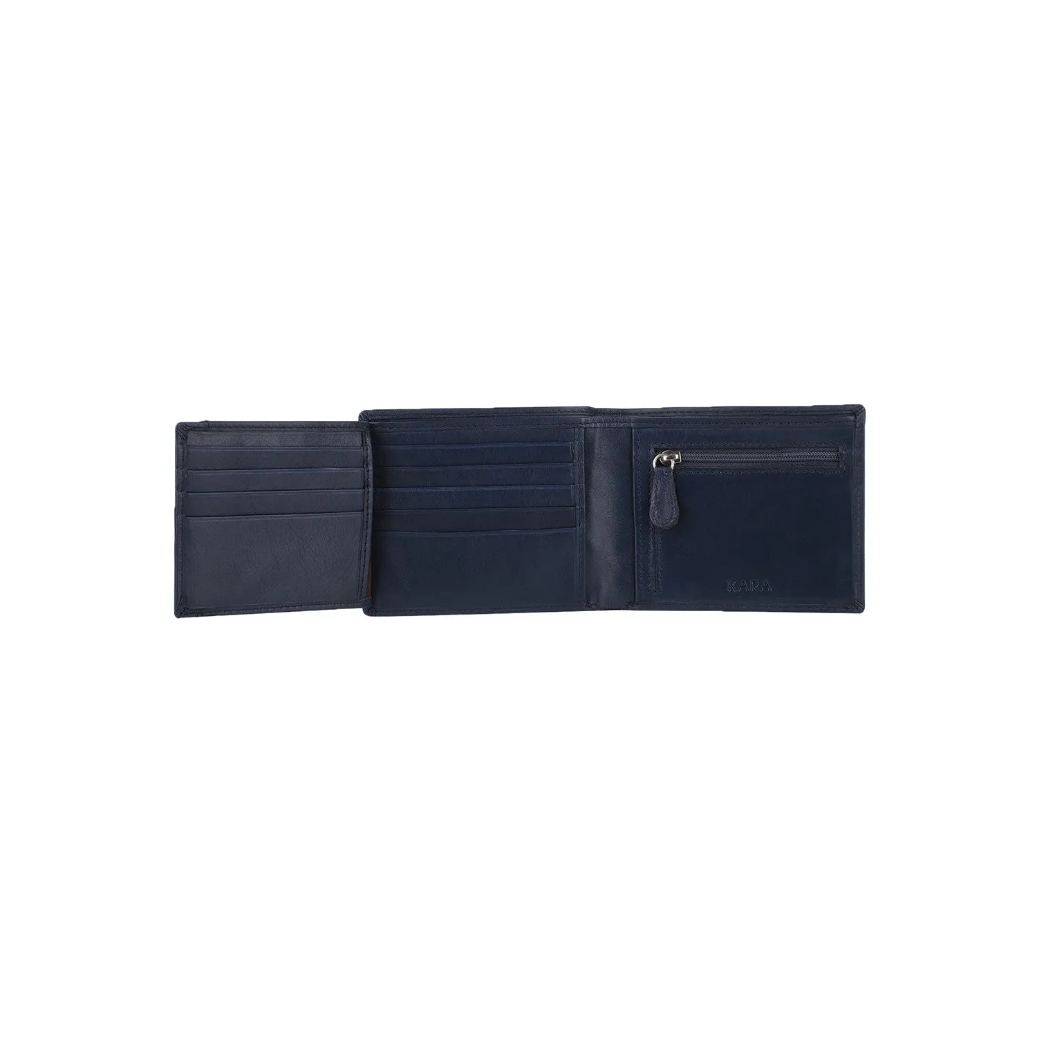 10093 Tan Leather Bifold Wallet