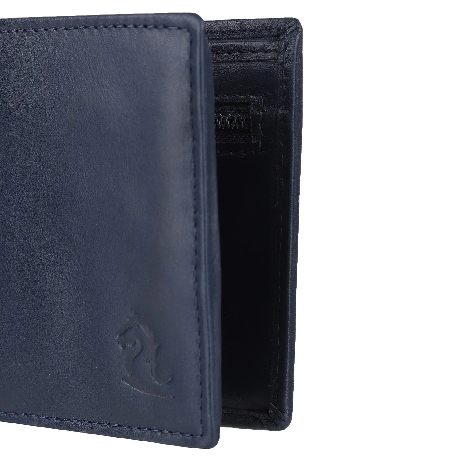 10093 Tan Leather Bifold Wallet