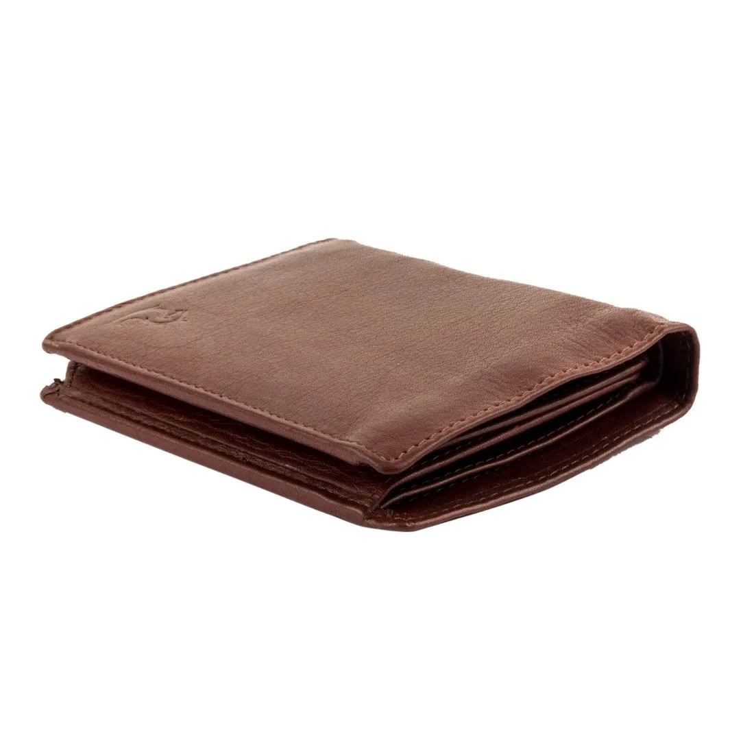 10094 Tan Trifold Wallet