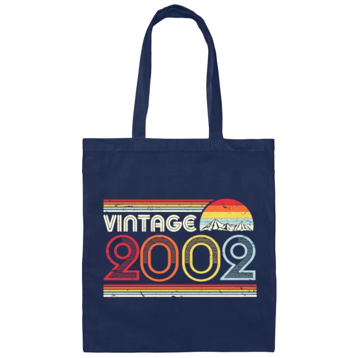 18th 2002 Birthday Gift, Product Classic, Vintage 2002, Love 2002 Canvas Tote Bag