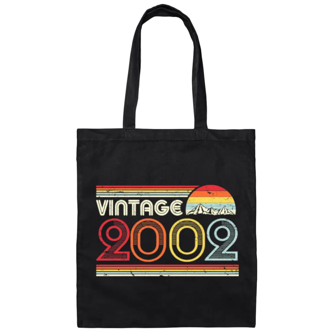 18th 2002 Birthday Gift, Product Classic, Vintage 2002, Love 2002 Canvas Tote Bag