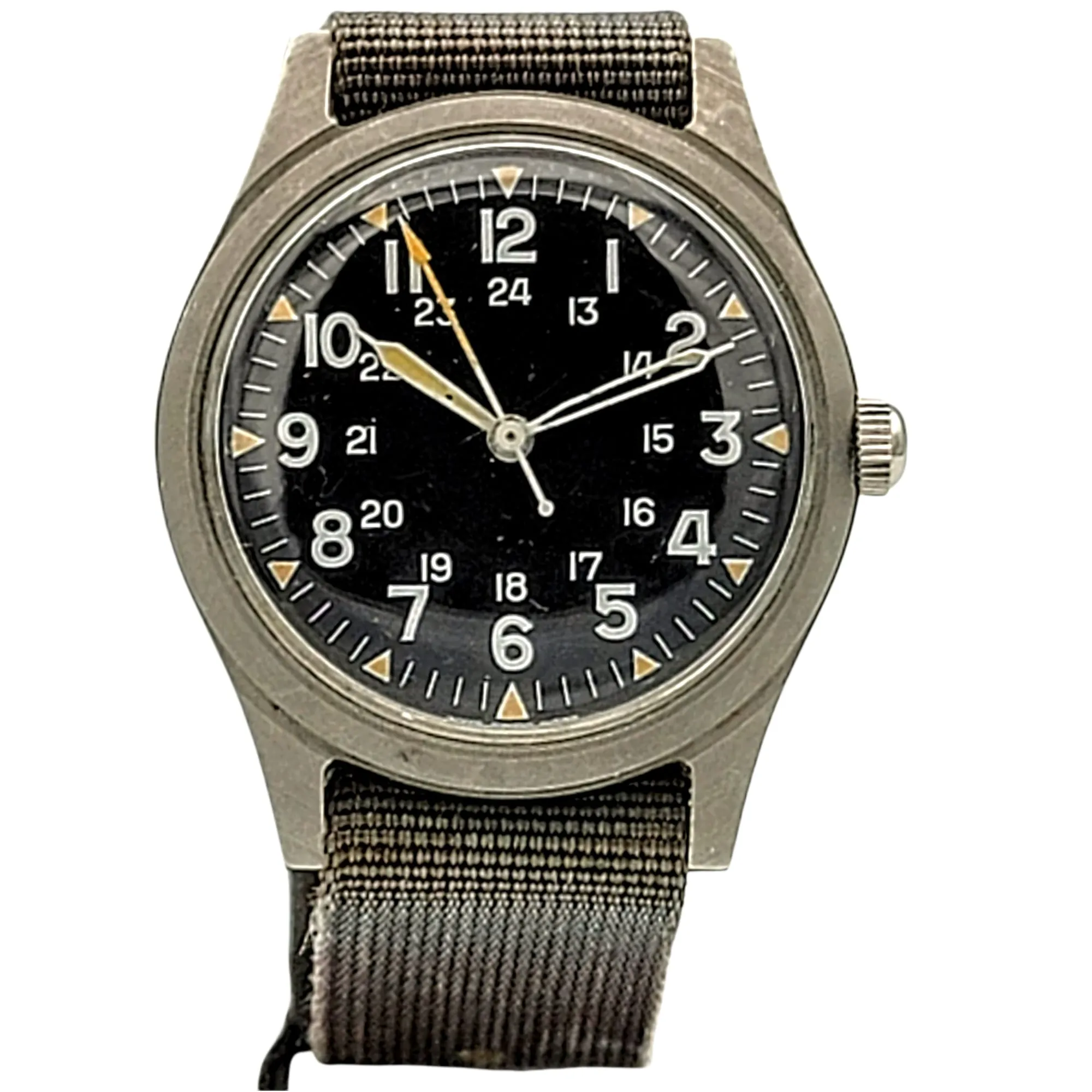 1974 Benrus GG-W-113 U.S. Military Pilots Wrist Watch Vietnam War