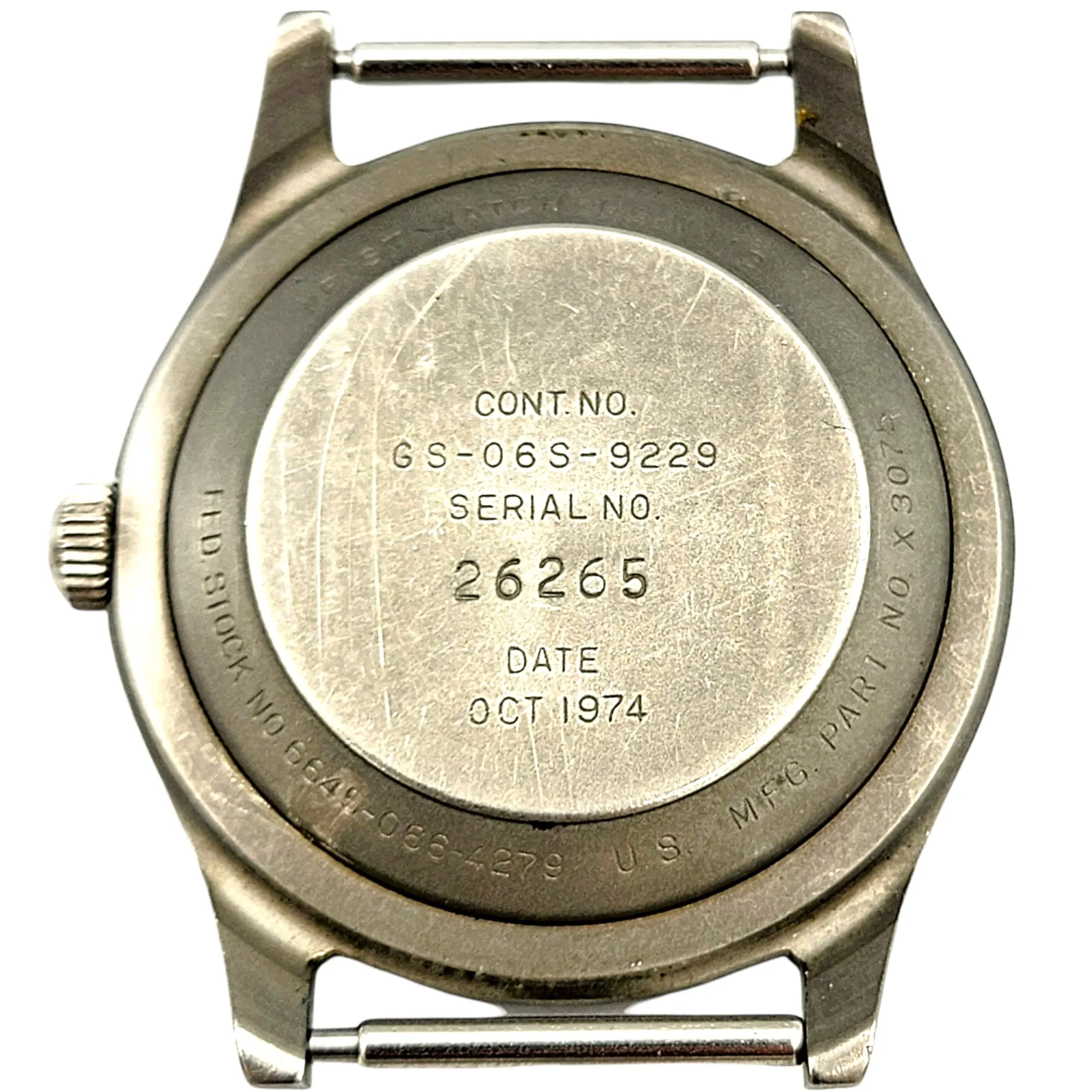 1974 Benrus GG-W-113 U.S. Military Pilots Wrist Watch Vietnam War