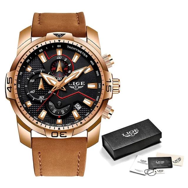 2019 New LIGE Mens Watches