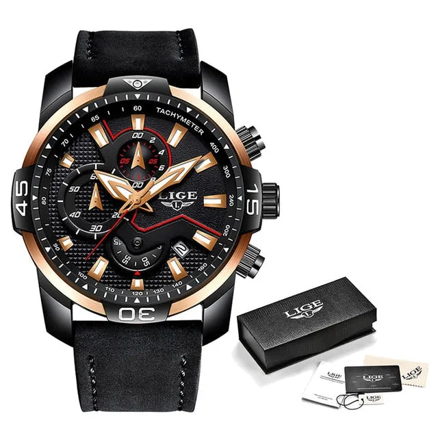 2019 New LIGE Mens Watches