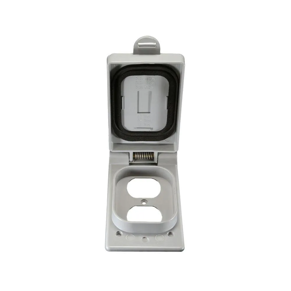 5133352 CANTEX 1-Gang Weatherproof Duplex Receptacle Cover