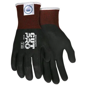 90750XXL MCR Safety Cut Resistant Gloves, Diamond Tech, 2X-Large, Black