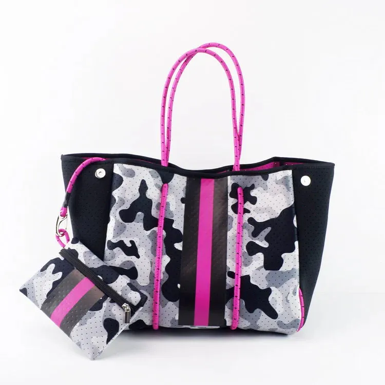 Andrea Neoprene Tote | Ouname