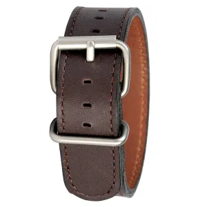 Bertucci Montanaro Duration Men's Brown Leather Watch Band - B-177M