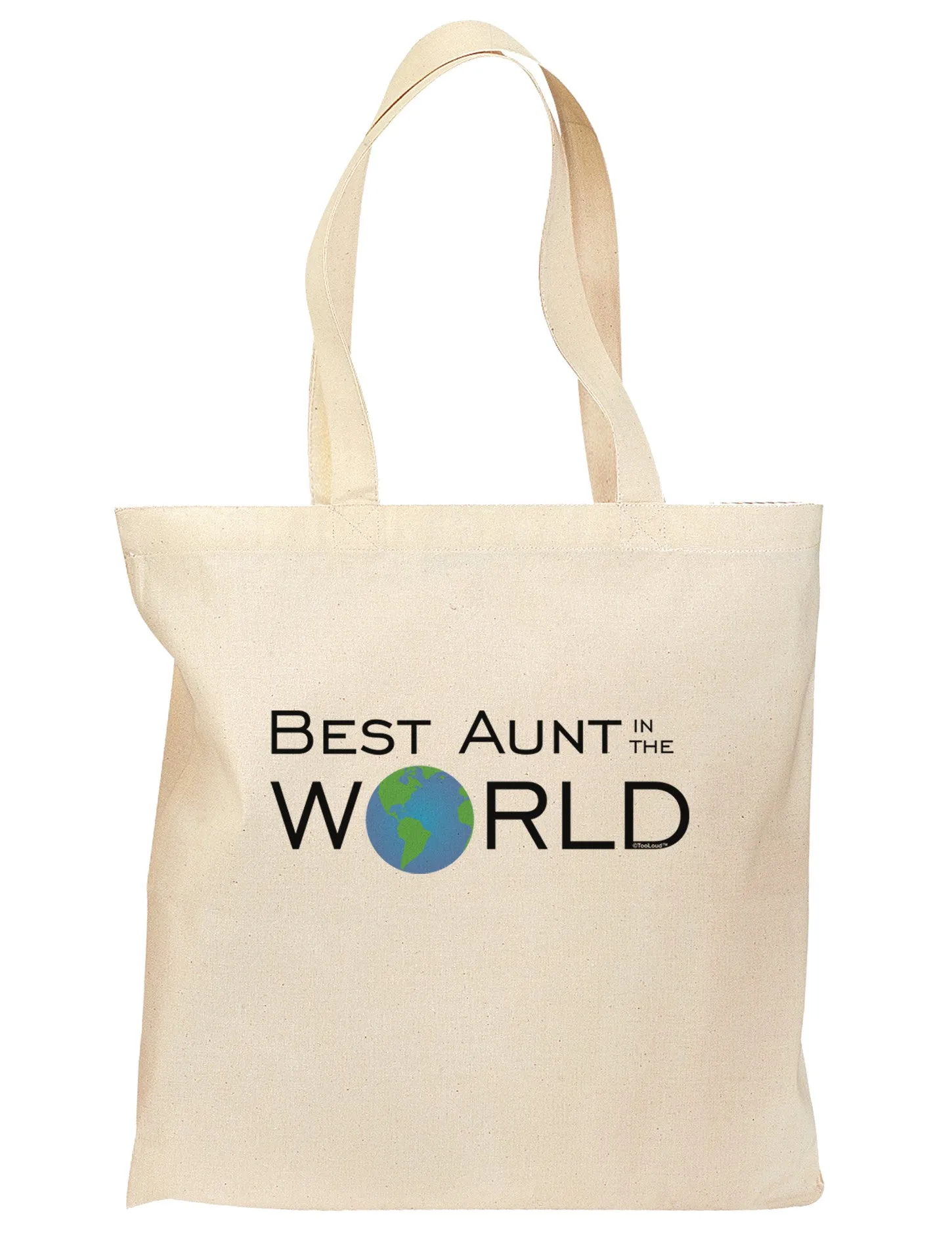 Best Aunt in the World Grocery Tote Bag