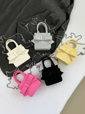 Bowknot Chains Split-Joint Bags Bags Accessories Crossbody Bags Handbags