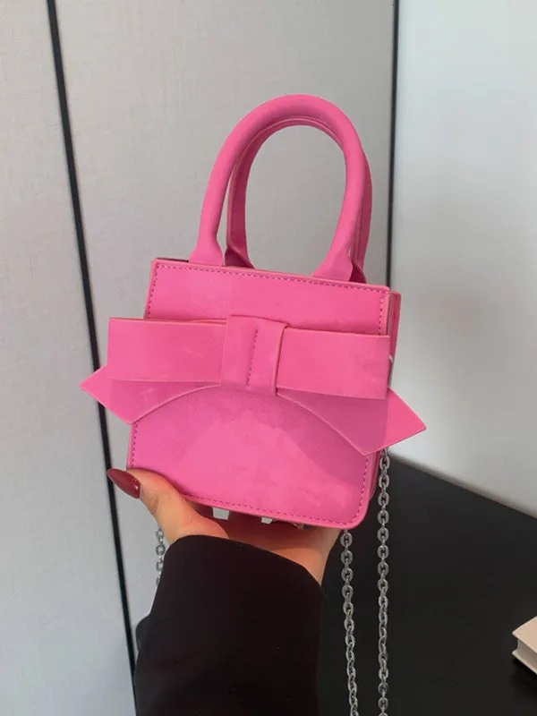 Bowknot Chains Split-Joint Bags Bags Accessories Crossbody Bags Handbags