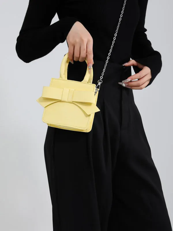 Bowknot Chains Split-Joint Bags Bags Accessories Crossbody Bags Handbags