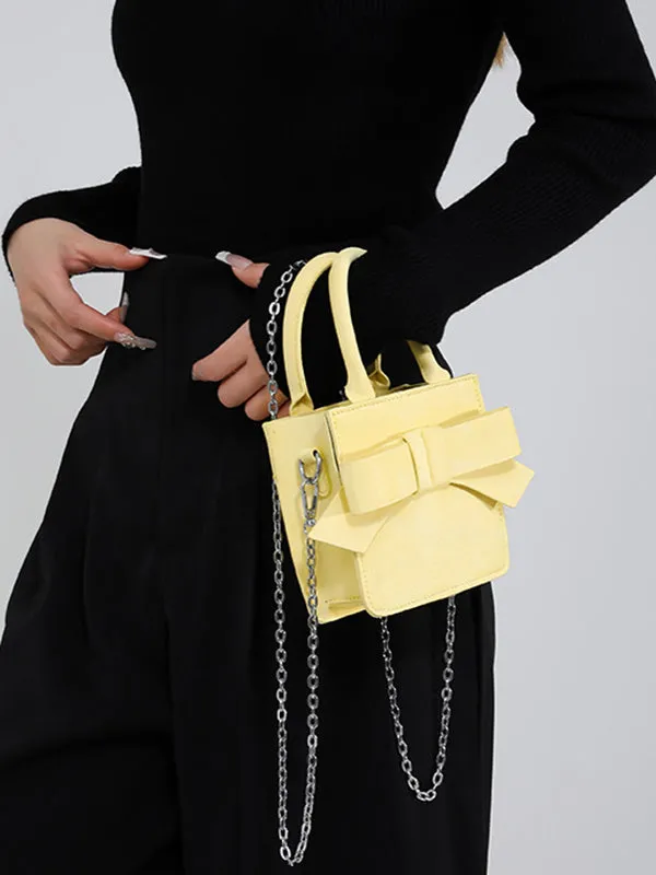 Bowknot Chains Split-Joint Bags Bags Accessories Crossbody Bags Handbags