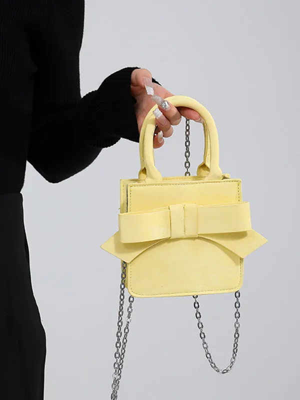 Bowknot Chains Split-Joint Bags Bags Accessories Crossbody Bags Handbags