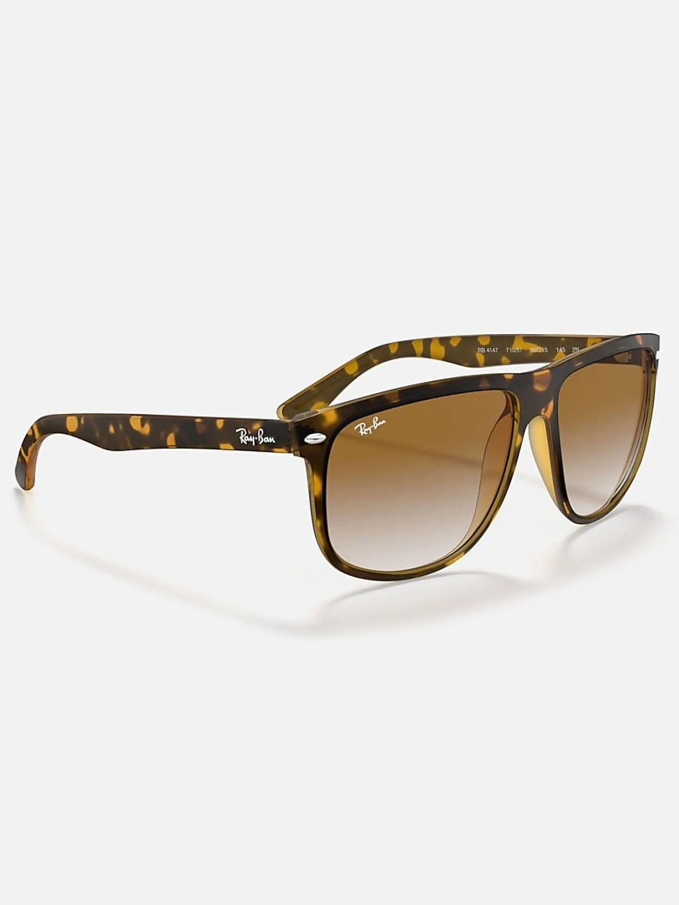 Boyfriend Light Havana/Brown Gradient Sunglasses