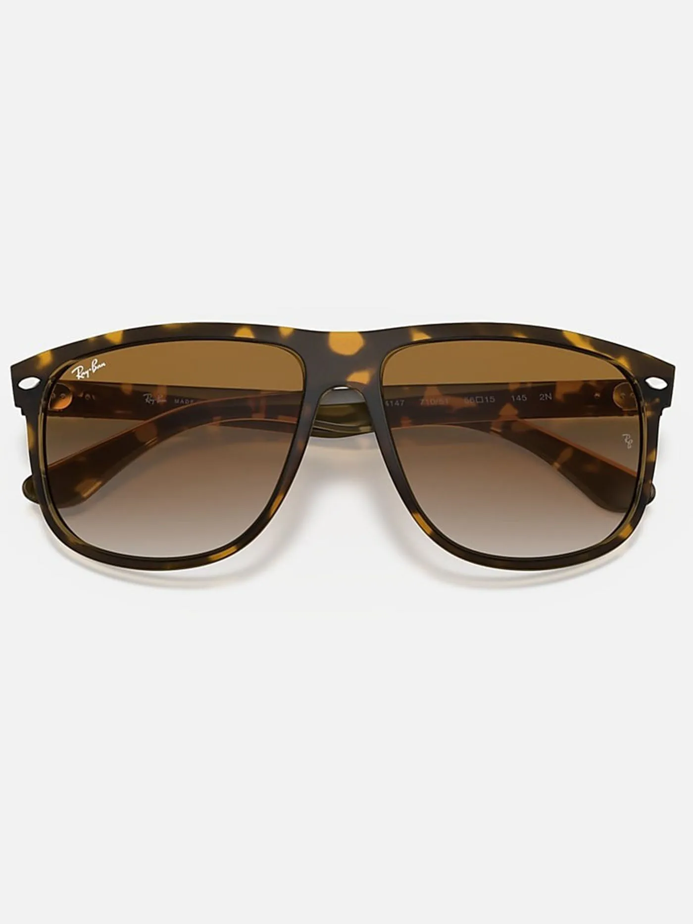 Boyfriend Light Havana/Brown Gradient Sunglasses