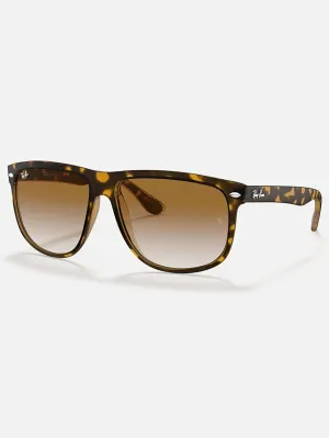 Boyfriend Light Havana/Brown Gradient Sunglasses
