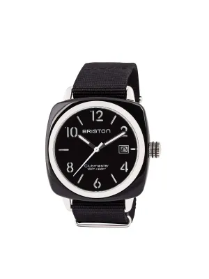 Briston Clubmaster Classic Acetate HMS Black 40mm