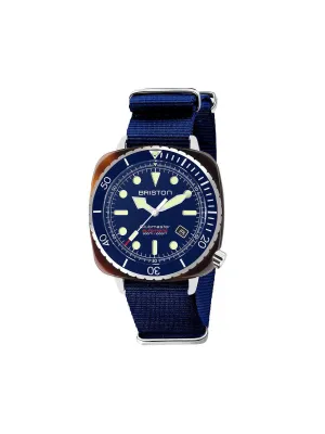 Briston Clubmaster Diver Pro Automatic Acetate Navy Blue 44mm