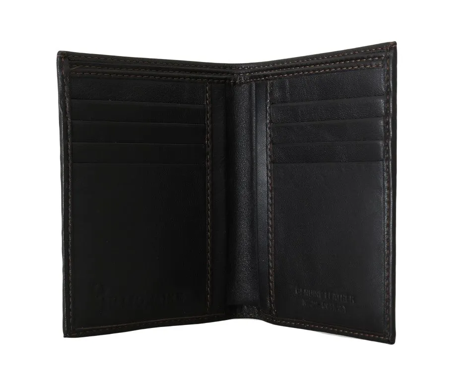 Brown Leather Bifold Wallet