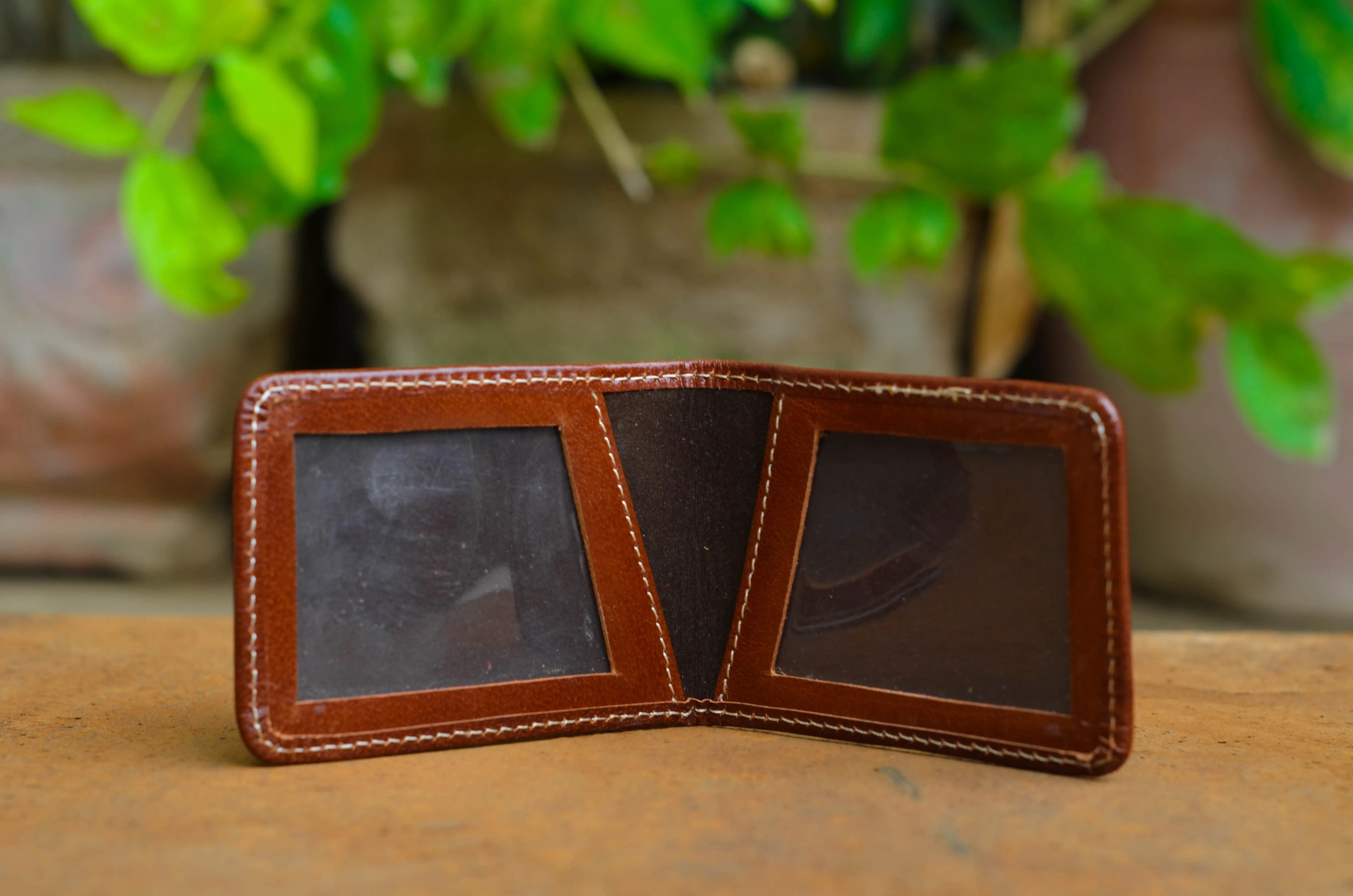 Brown Leather Card Holder