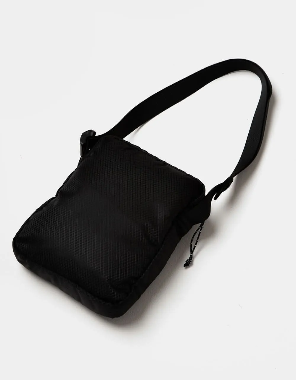Butter Goods Ripstop Side Bag - Black