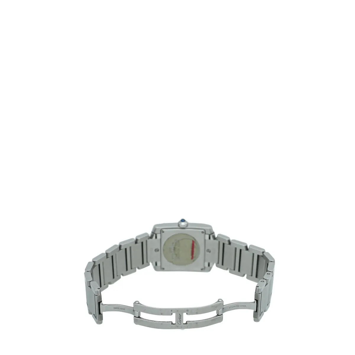 Cartier Stainless Steel Tank Francaise Small Quartz Watch