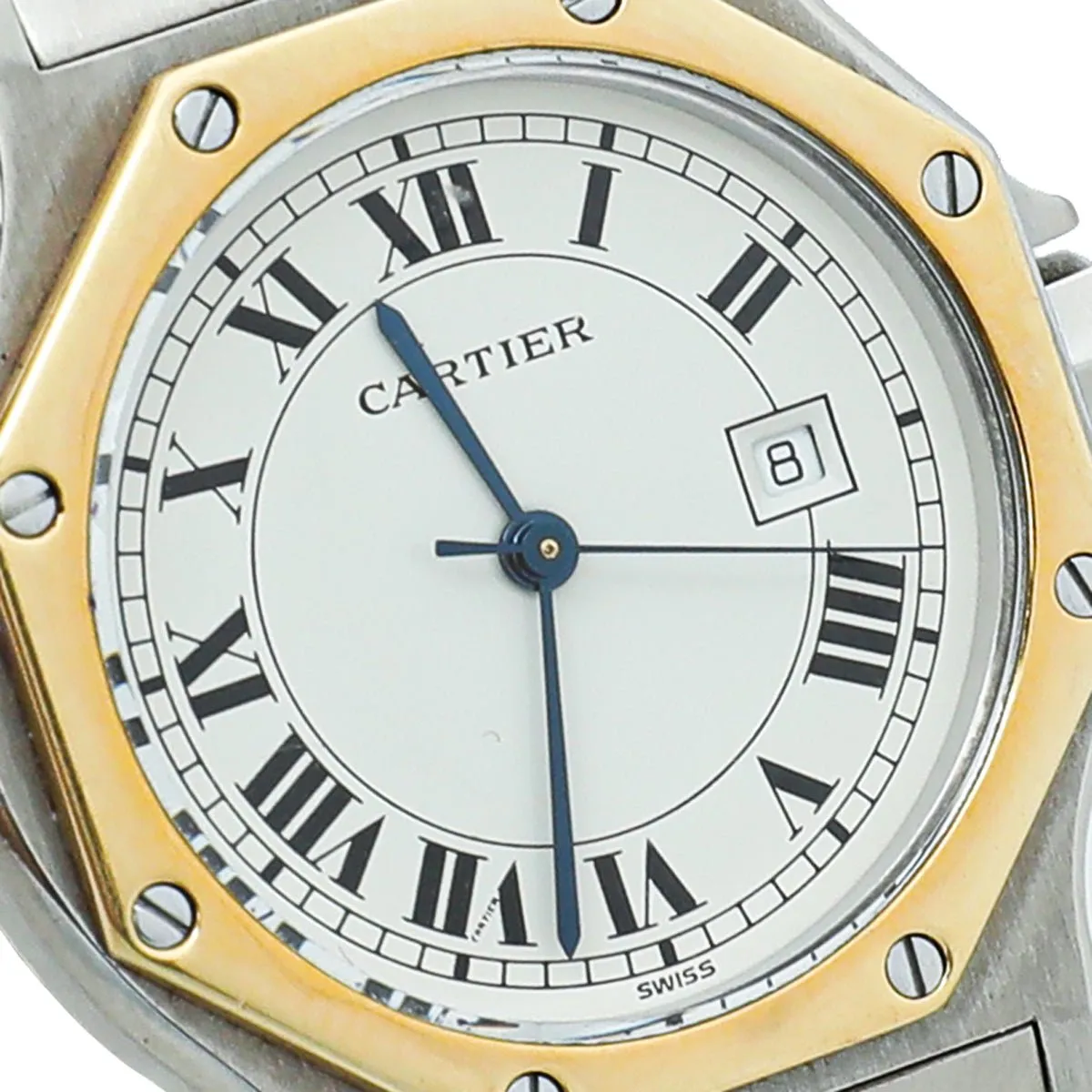 Cartier ST.ST & Gold Santos Octagon Automatic Watch