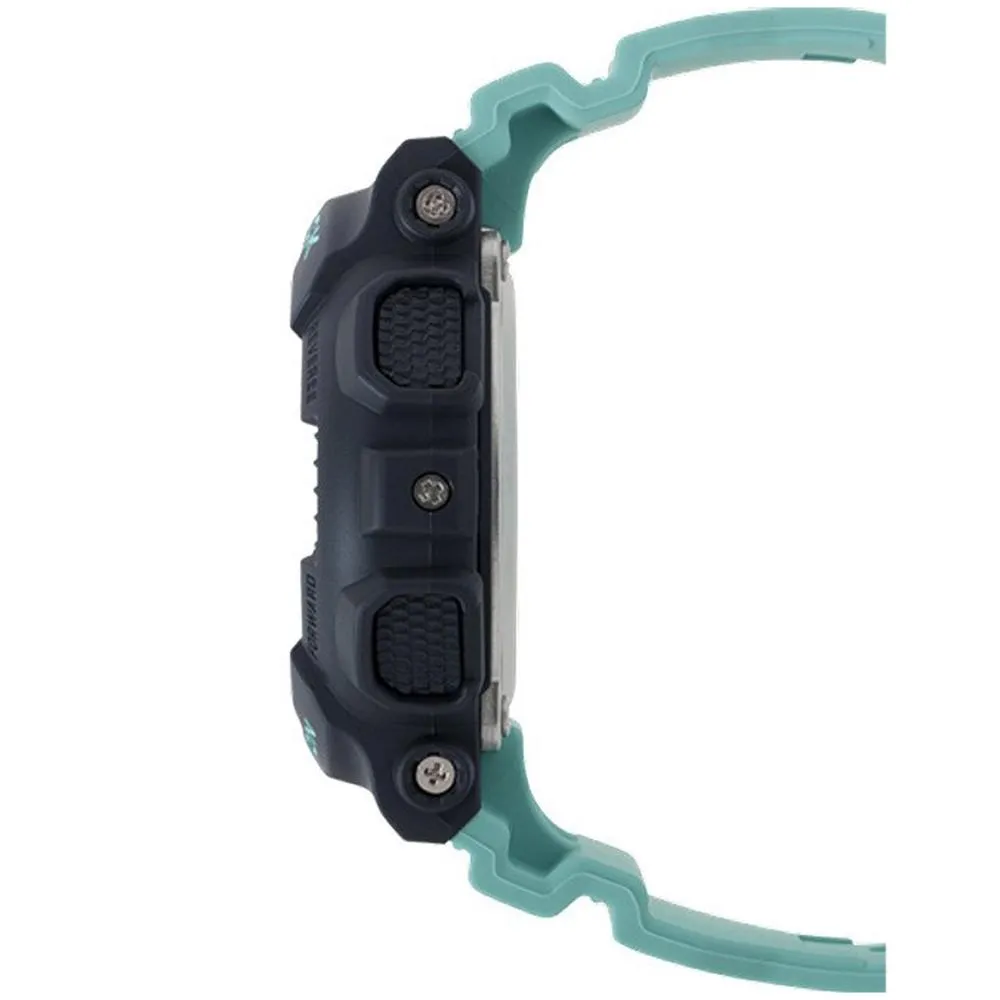Casio Womens G-Shock BLue Resin Strap Black Analog-Digital Dial Quartz Watch - GMAS140-2A