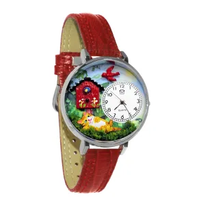 Cat Bird Daydream 3D Watch Large Style