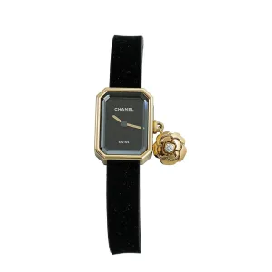 Chanel 18K Yellow Gold Premiere Extrait Camellia Watch