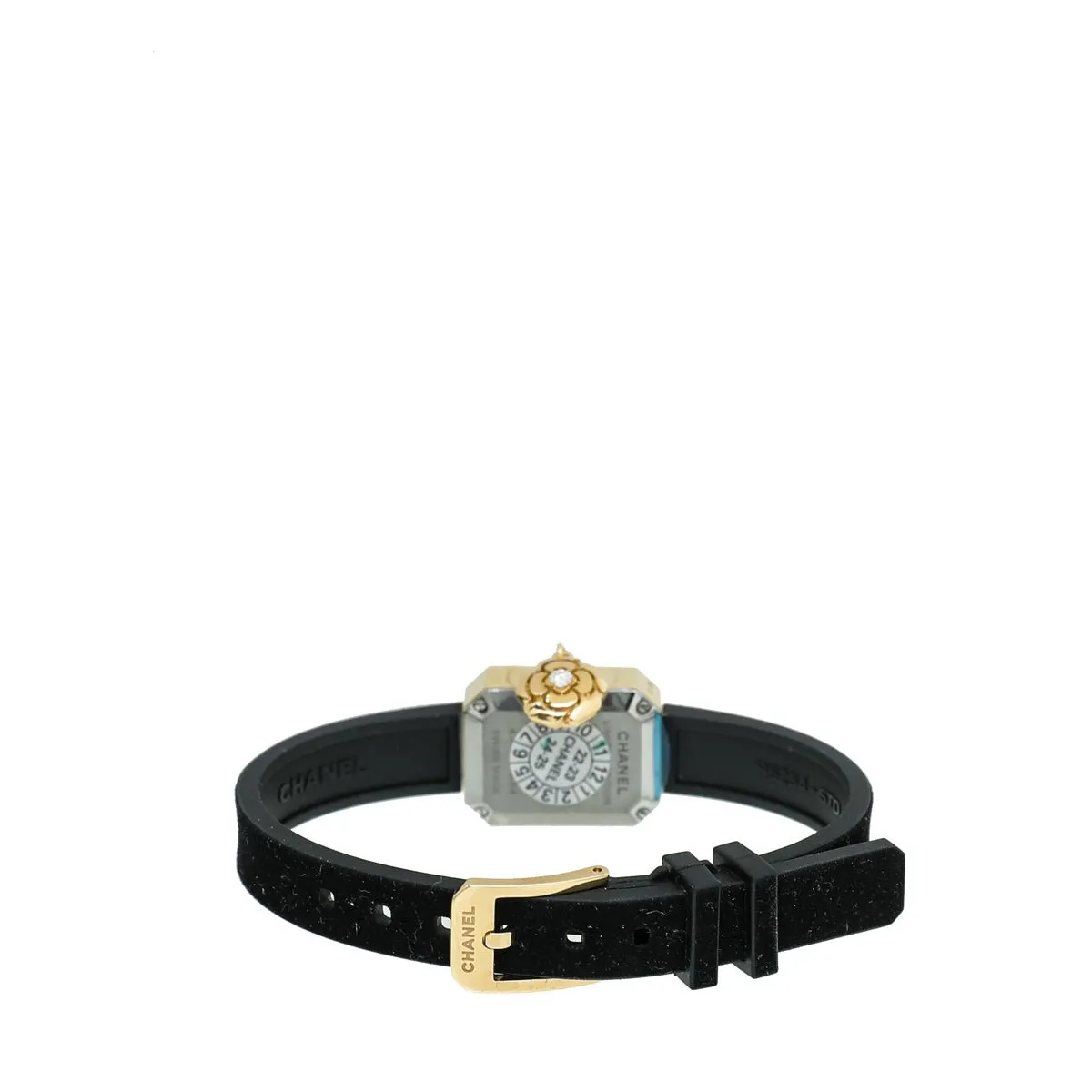 Chanel 18K Yellow Gold Premiere Extrait Camellia Watch
