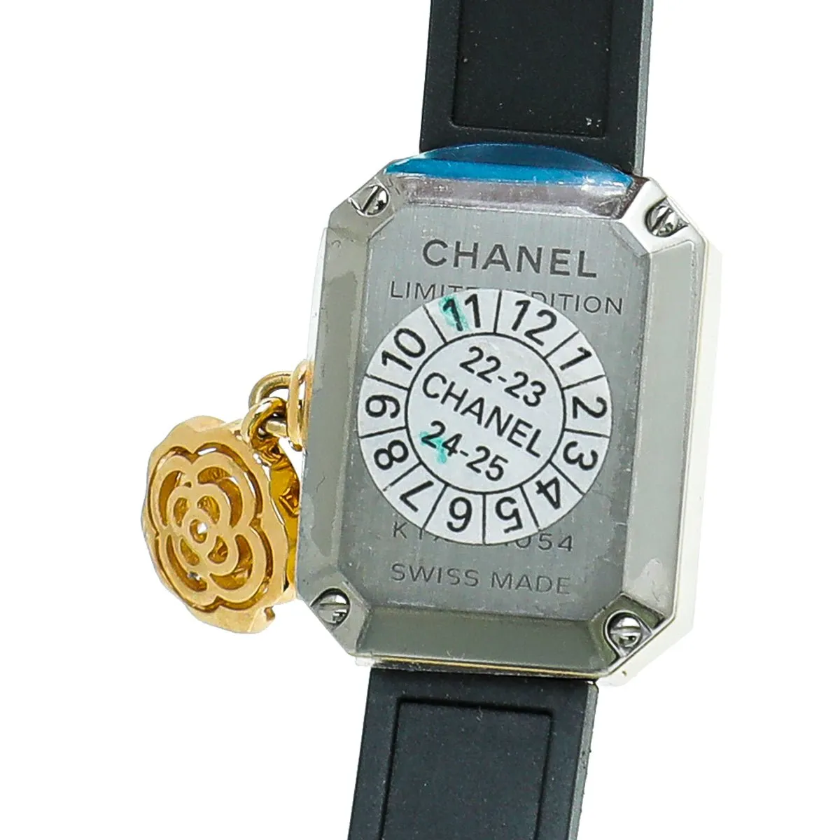 Chanel 18K Yellow Gold Premiere Extrait Camellia Watch