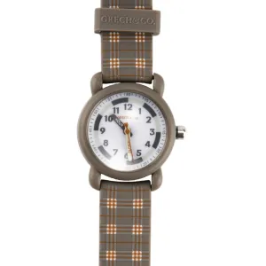 Classic Watches | Silicone   Stainless Steel | Storm Plaid