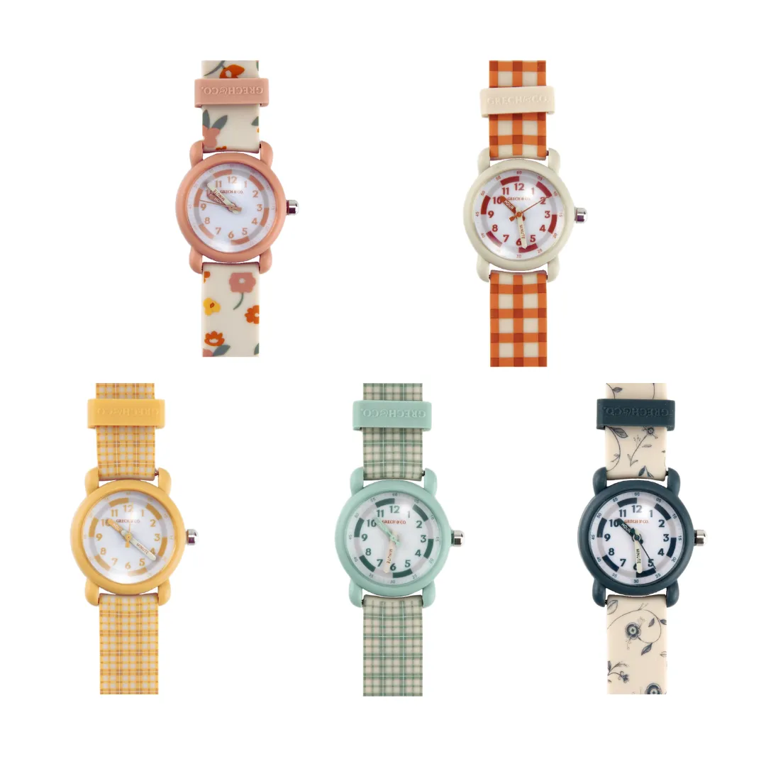 Classic Watches | Silicone   Stainless Steel | Storm Plaid