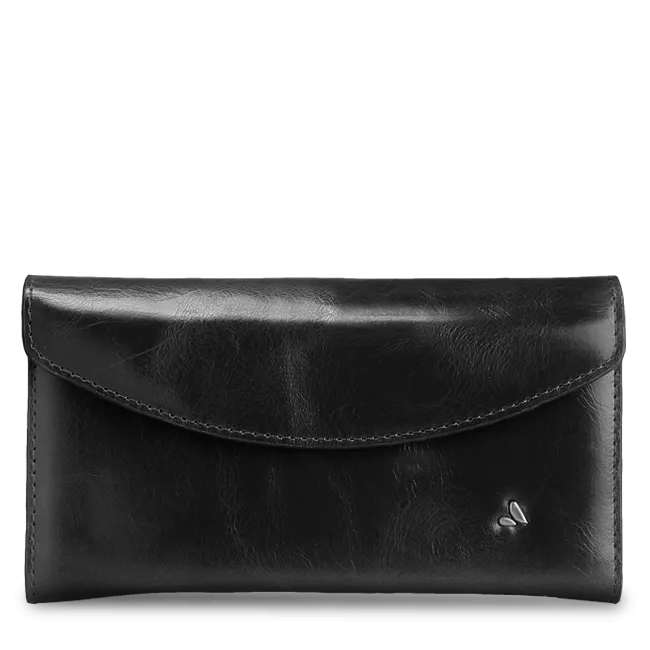 Customizable Classic Leather Lady Wallet - Premium leather Horizontal lady wallet