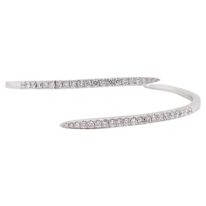 Diamond Spike Bangle Bracelet