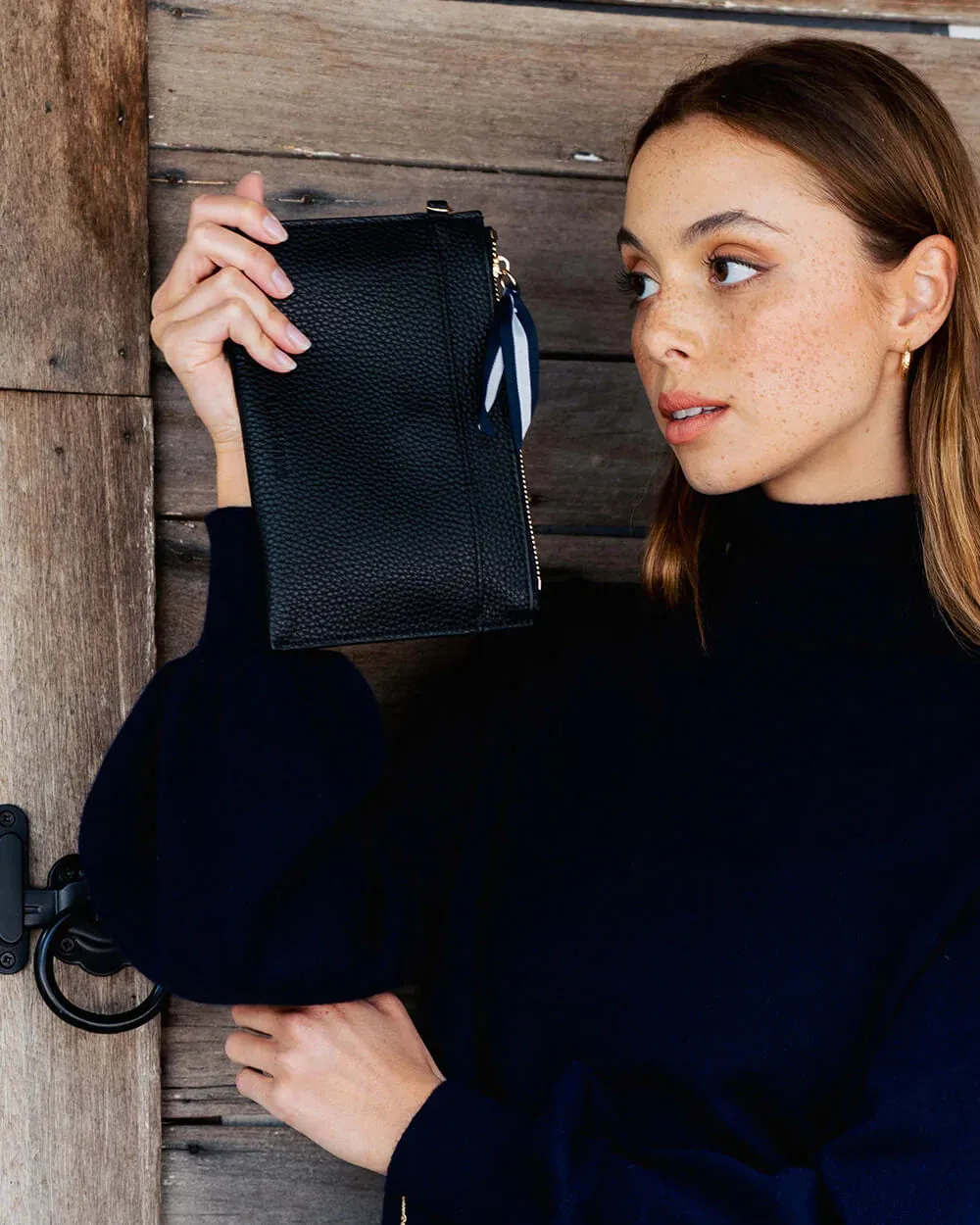 Elms   King - New York Coin Purse - Black