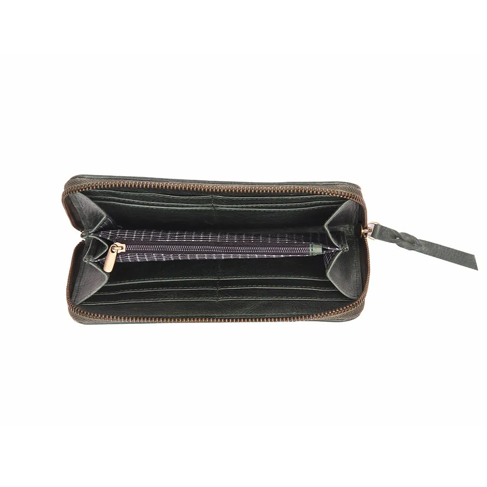Essential Wallet -Dark Green
