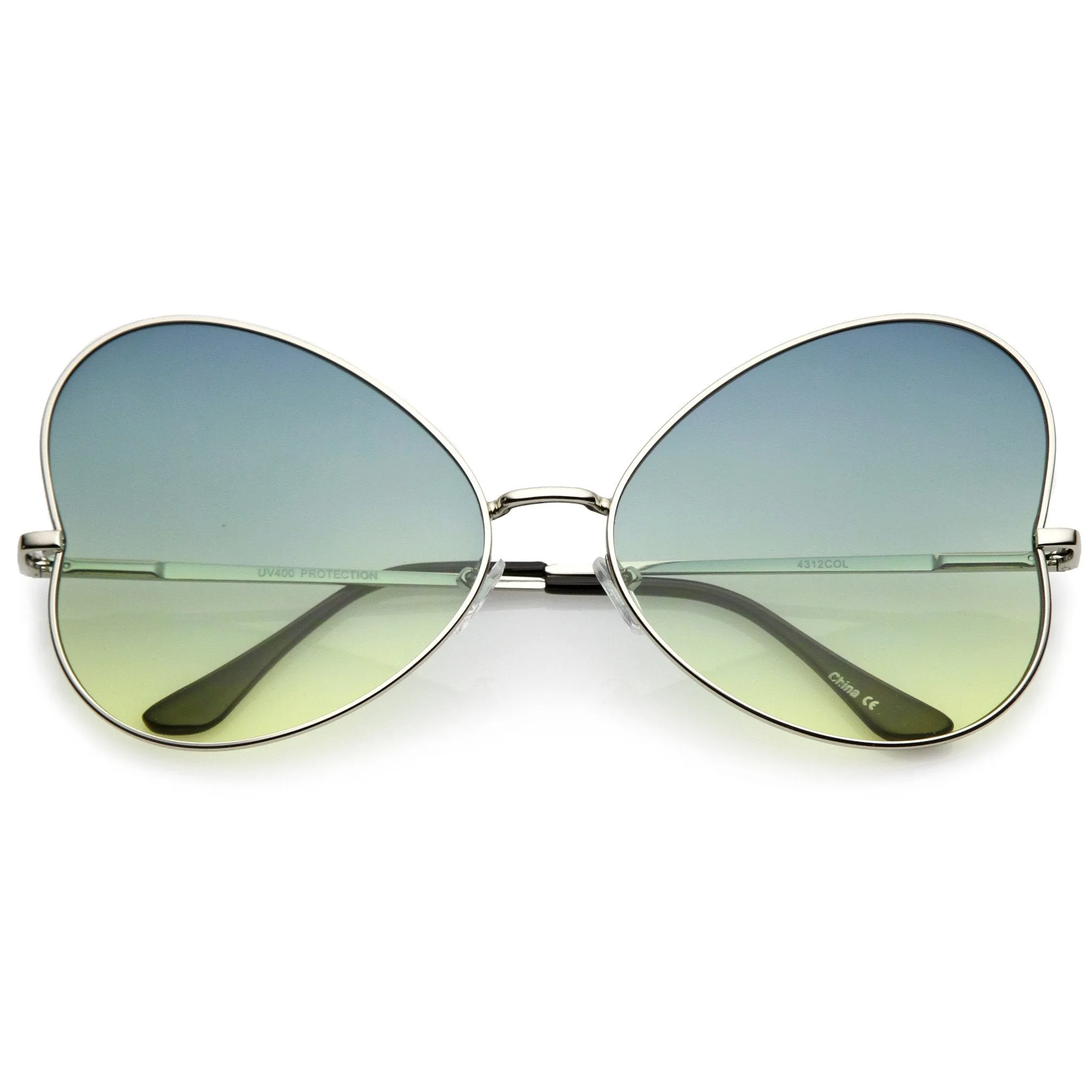 Festival Indie Oversize Butterfly Gradient Lens Sunglasses C124