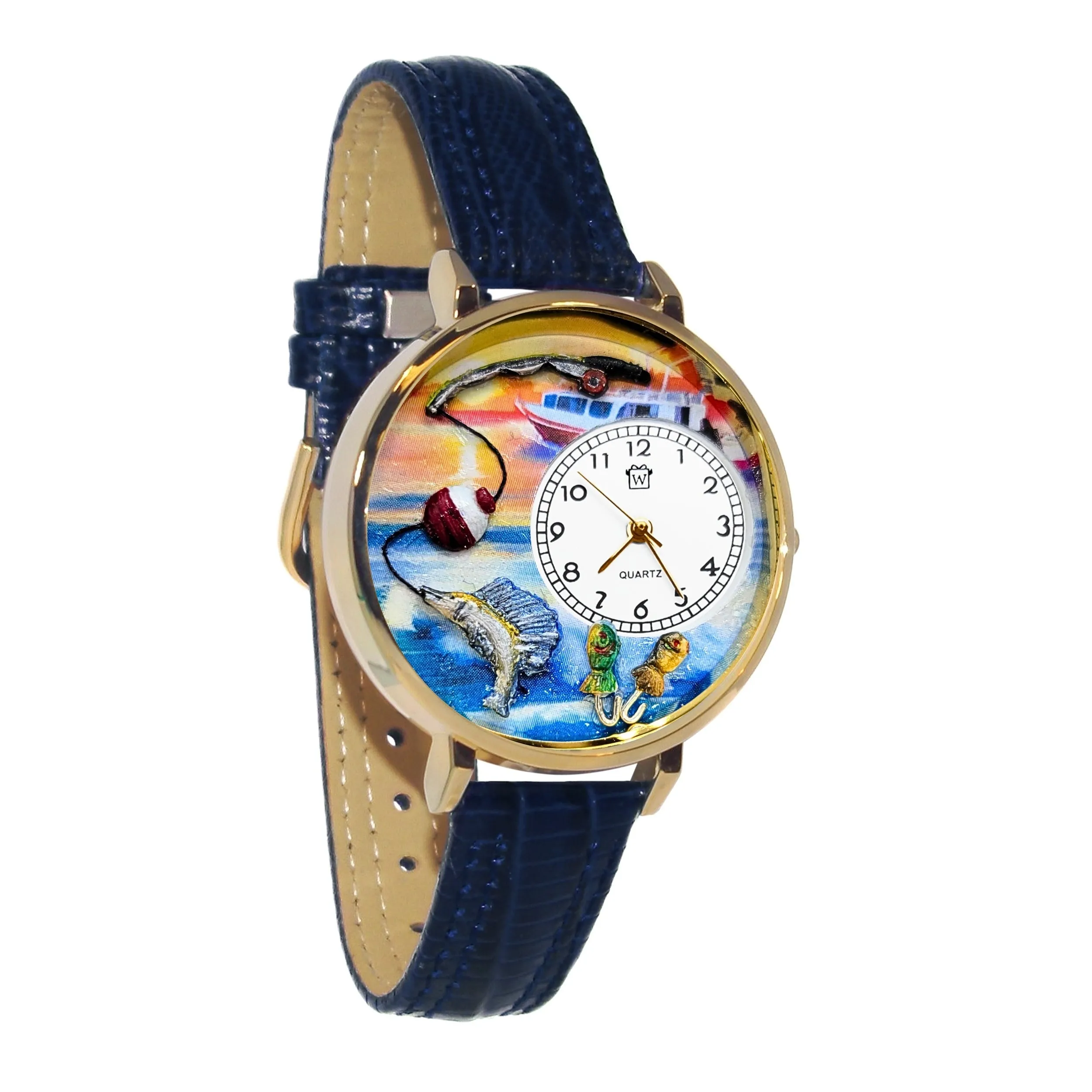 Fishing 3D Watch Large Style