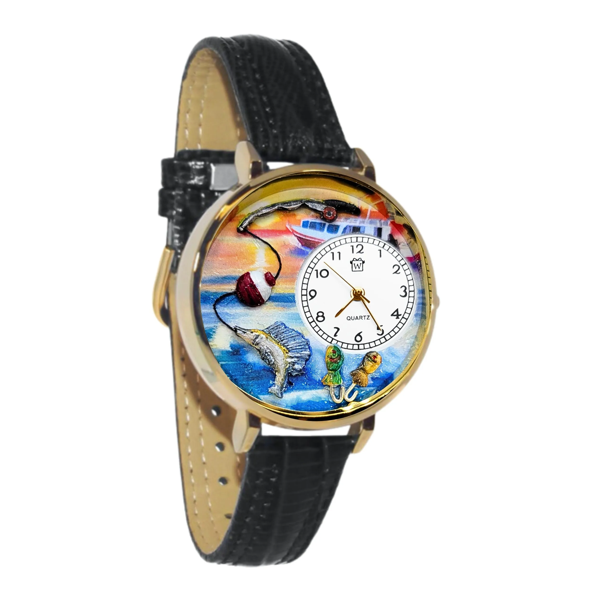 Fishing 3D Watch Large Style