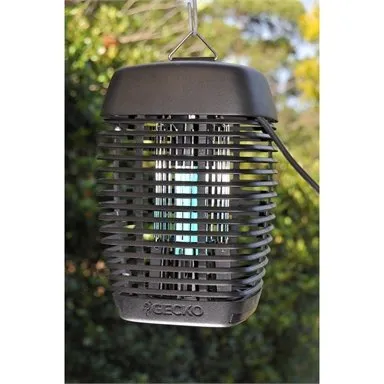 Gecko Insect Killer Bug Zapper Lantern - Black